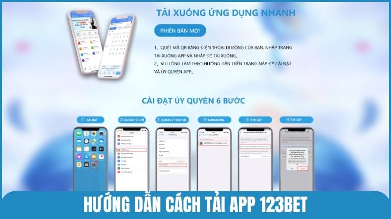 Hướng dẫn cách tải và cài đặt app 123bet trên Android & iOS nhanh chóng
